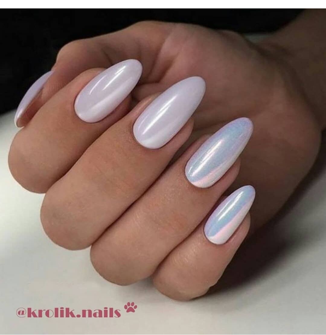 Жемчужный маникюр 2024 фото Жемчужный маникюр 2024 фото