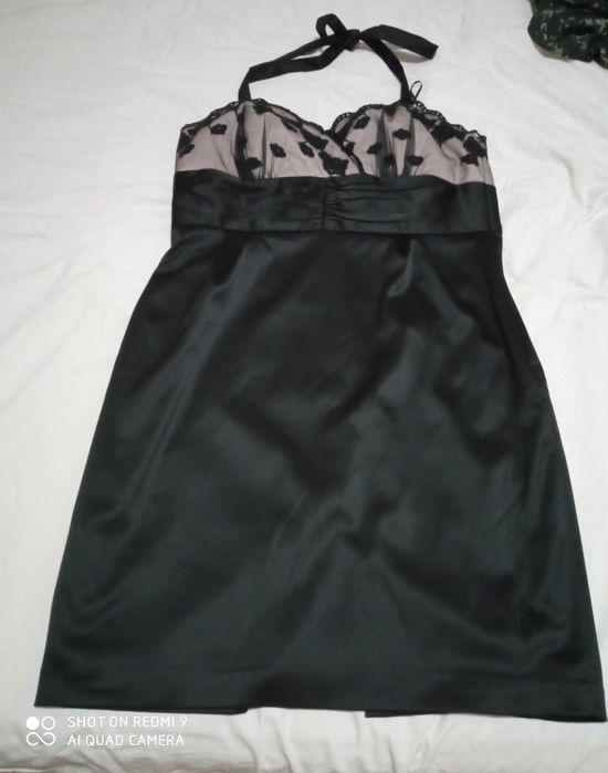 Елегантна черна рокля Next 18 размер