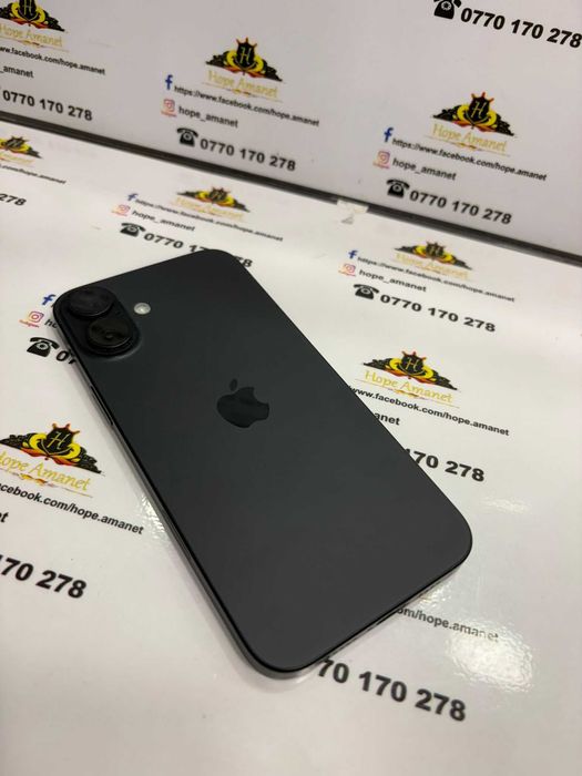 Hope Amanet P13 Iphone 16 Plus 100% BAT 92 CICLURI