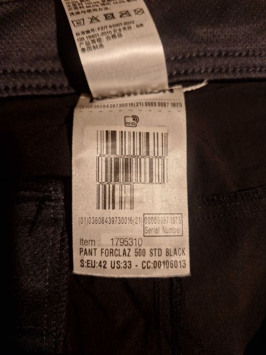 Pantalon trekking quechua forclaz sh 500 mar42