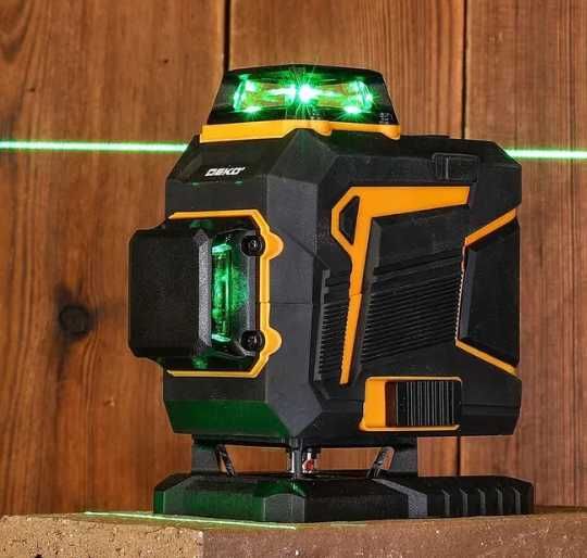 НОВ 4D Лазерен нивелир Деко Deko 16 линии