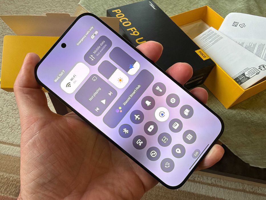 Telefon Xiaomi POCO F9 Ultra, 16 GB RAM / 512 GB, gri antracit