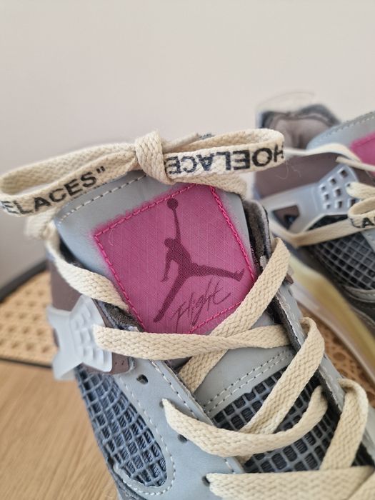 Лимитиран модел NIKE JORDAN RETRO 4 & OFF WHITE , номер 41 ви