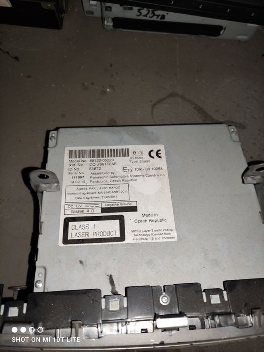 Радио/CD за Toyota Avensis T27