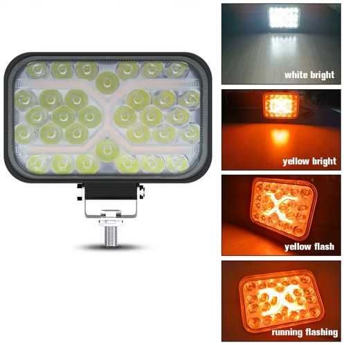 Халоген №3858-2 Прожектор с мигач 2 LED за кола 5″