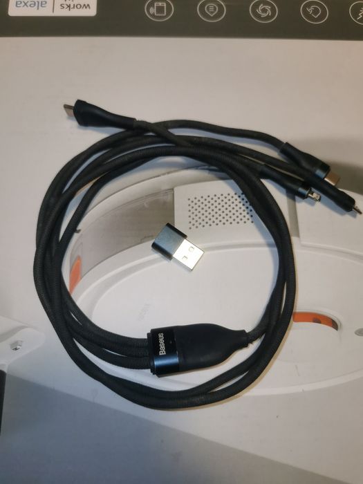 Baseus 3in1 cablu