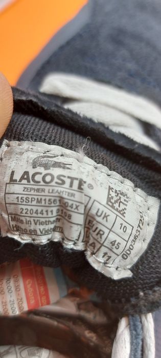 Lacoste номер 45 Оригинални мъжки обувки