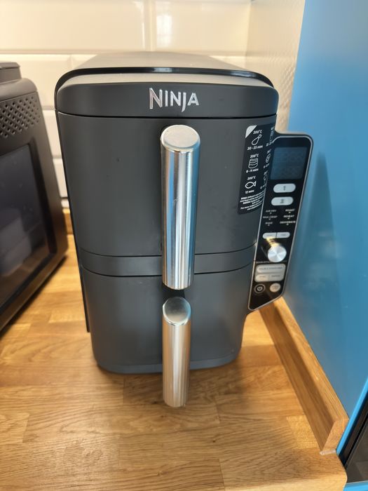Airfryer Ninja Double Stack XL SL400, 2470W, 9.5L, 6 funcții de gătit