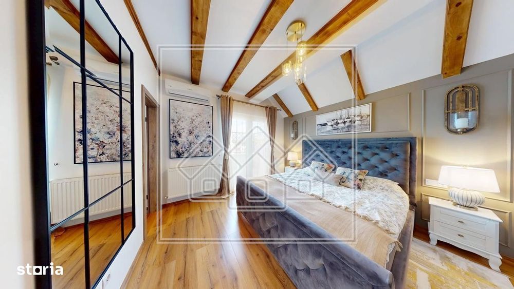 Penthouse cu 4 camere si terasa, mobilat si utilat, Calea Cisnadiei
