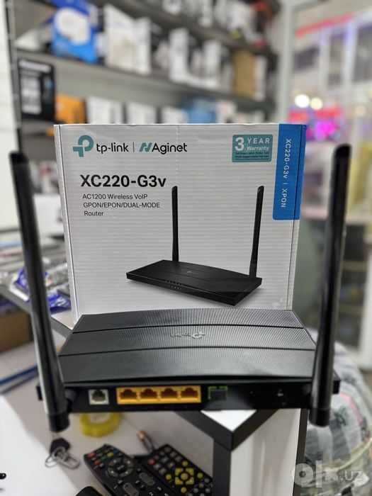 Dostavka. TP-Link XC220-G3v, XX530v GPON роутер
