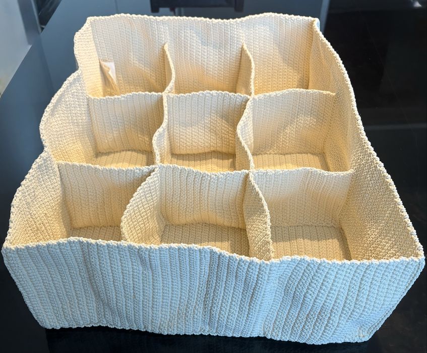 Органайзер на IKEA ръчно плетен