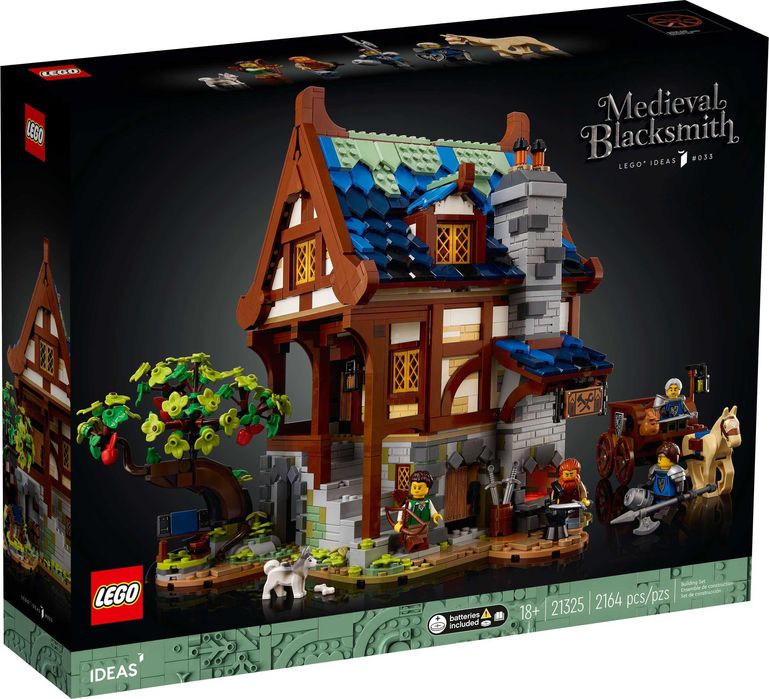 LEGO Ideas 21325 Средновековна ковачница (Medieval Blacksmith) – НОВО