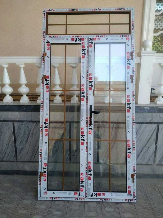 Akfa rom eshik Termo Vitraj Kalliyonniy oyna