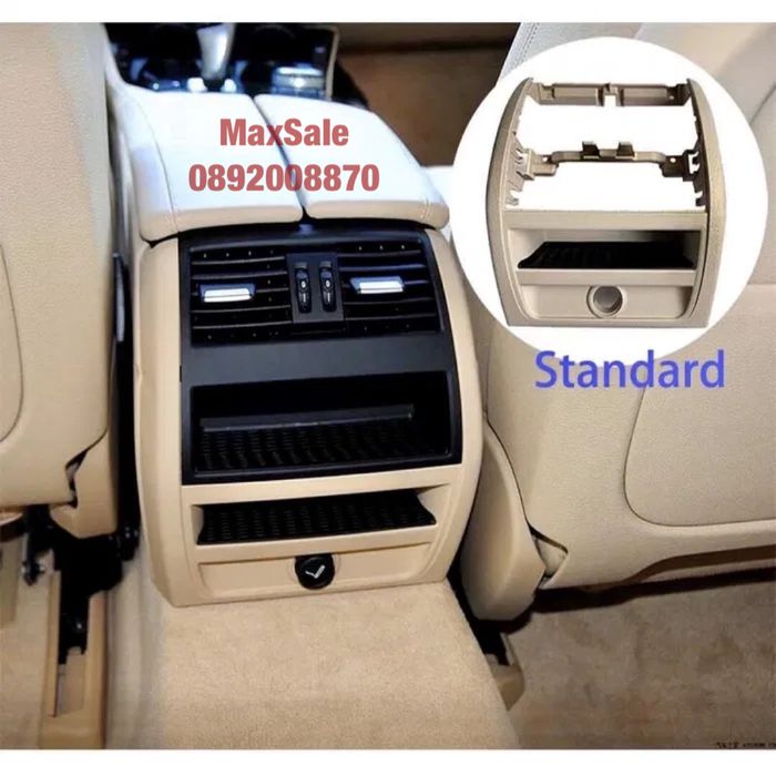 Заден централен панел конзола bmw f10 f11 бмв ф10 ф11 около въздуховод