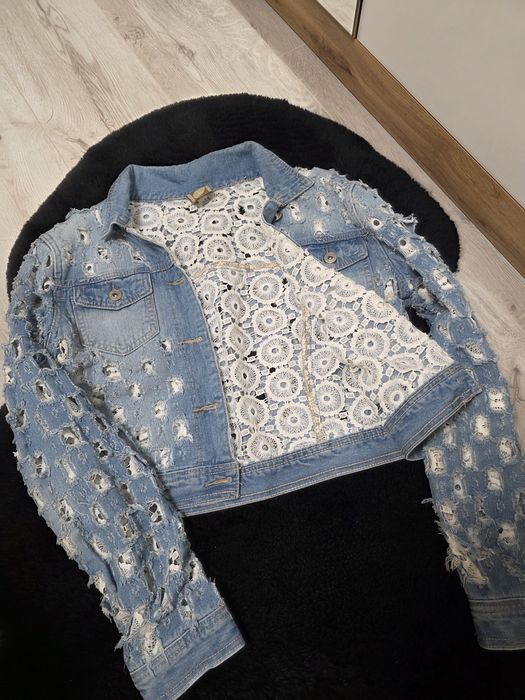 Дамско дънково яке