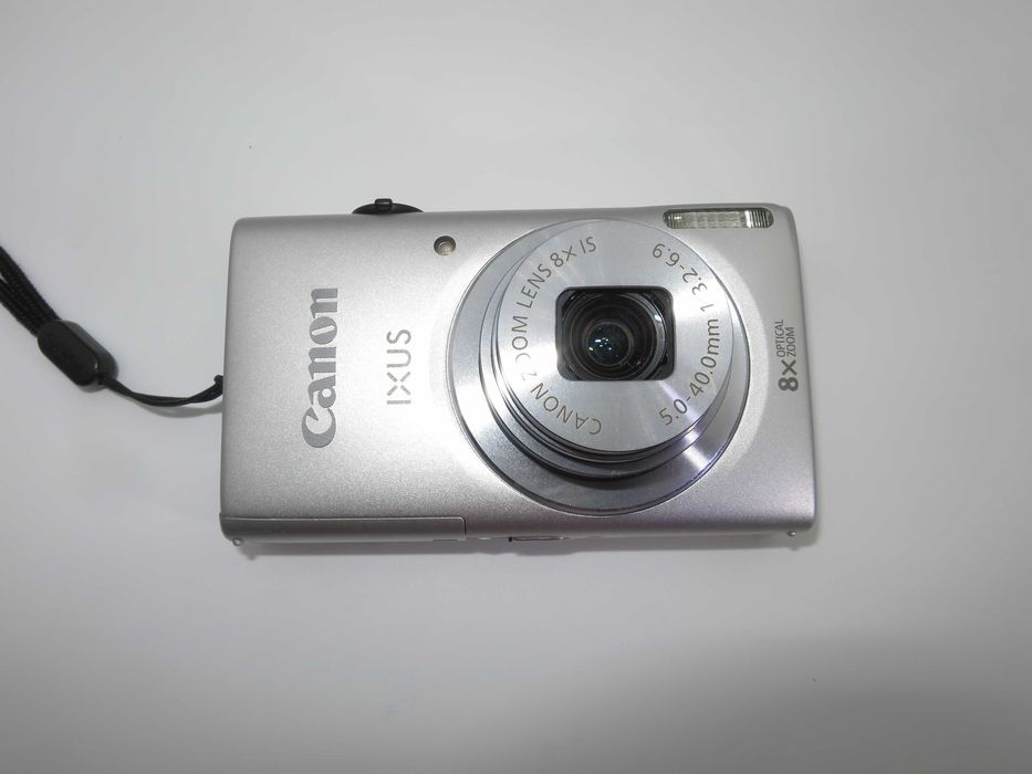 Canon IXUS 125 червен компактен цифров фотоапарат FULL-HD видео, 16 мегапиксела, 5х оптичен зум, дигитална камера уникално състояние като НОВА