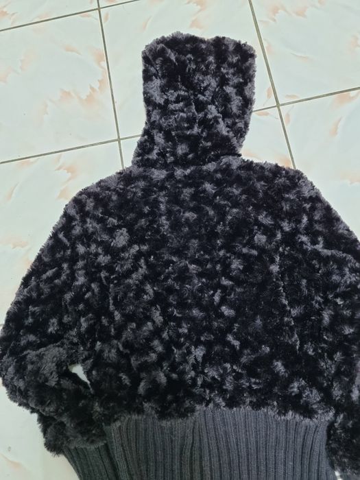 Geacă groasă femei din blană