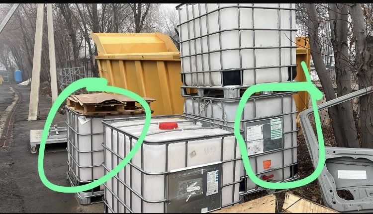 1 тонна бочка сатылады