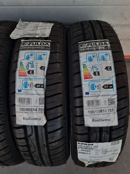 Нови летни гуми 4 броя FULDA EcoControl 155 65 R14
