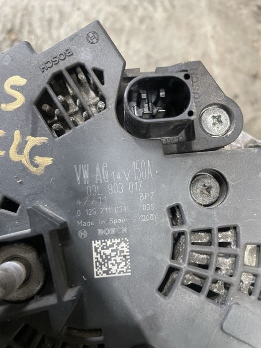 Alternator Audi A4 A5 A6 A7 A8 2.0 2.7 3.0 v6 euro 5 6 150a 180a 14V