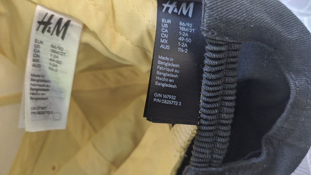 Кепка бейсболка детская H&M