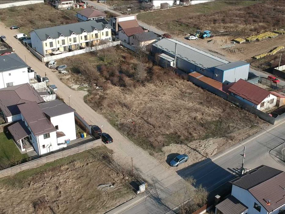 Teren Bragadiru - Str. Topaz | Utilități | Posibilitate lot dublu