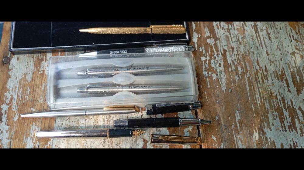 Химикалки и писалки Parker, Montbland, Waterman, Pierre Carden