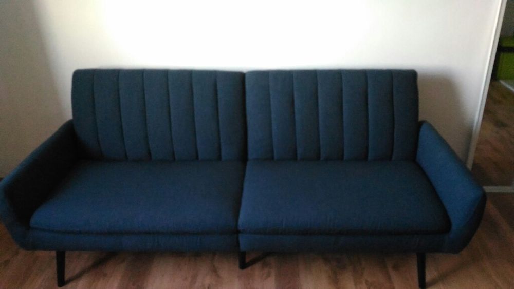 Canapea extensibila turcoaz