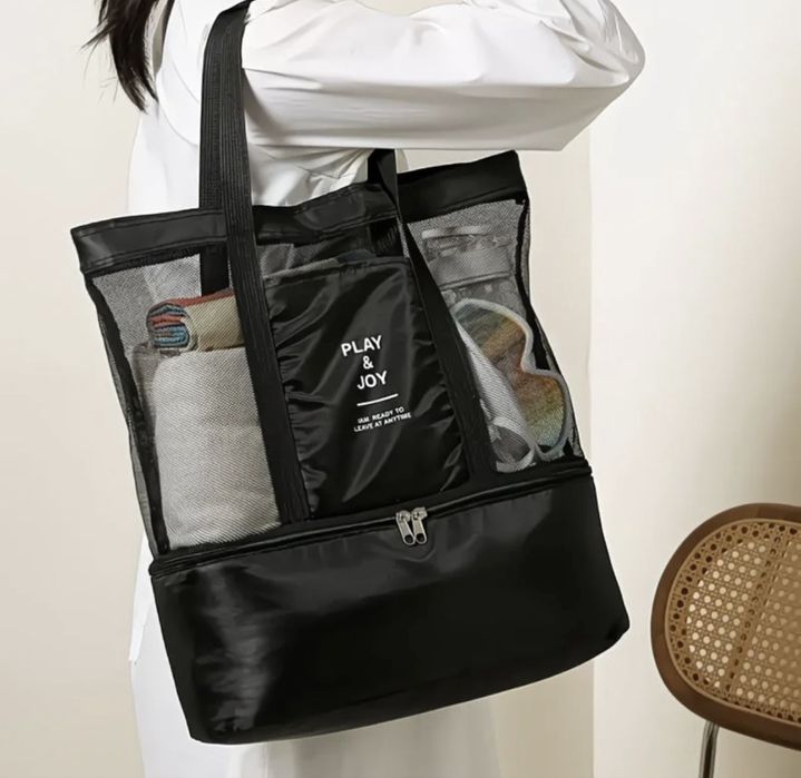 Сумка для пляжа вместительная