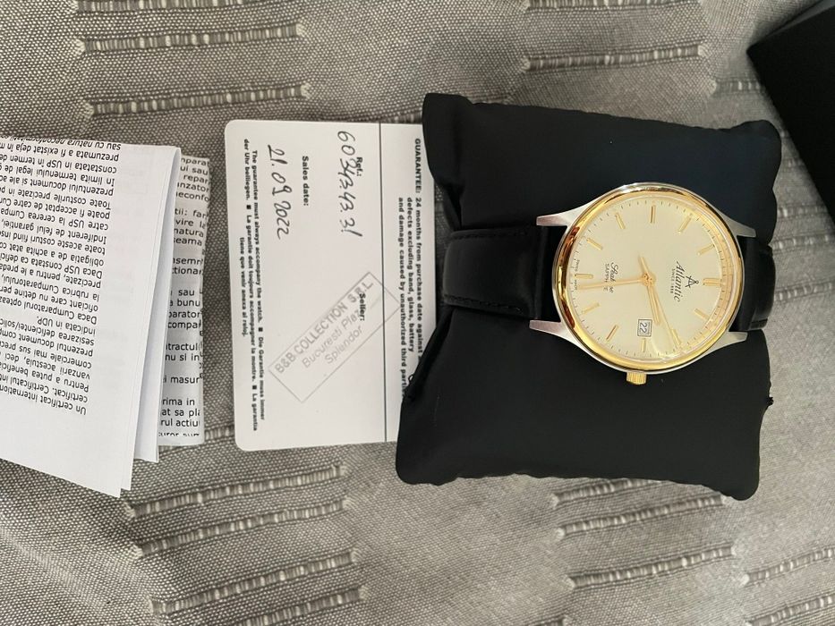 Ceas Atlantic Saphire Nou