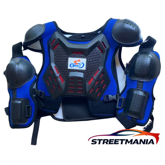 Детски протектор за мотор – броня с твърди предпазители