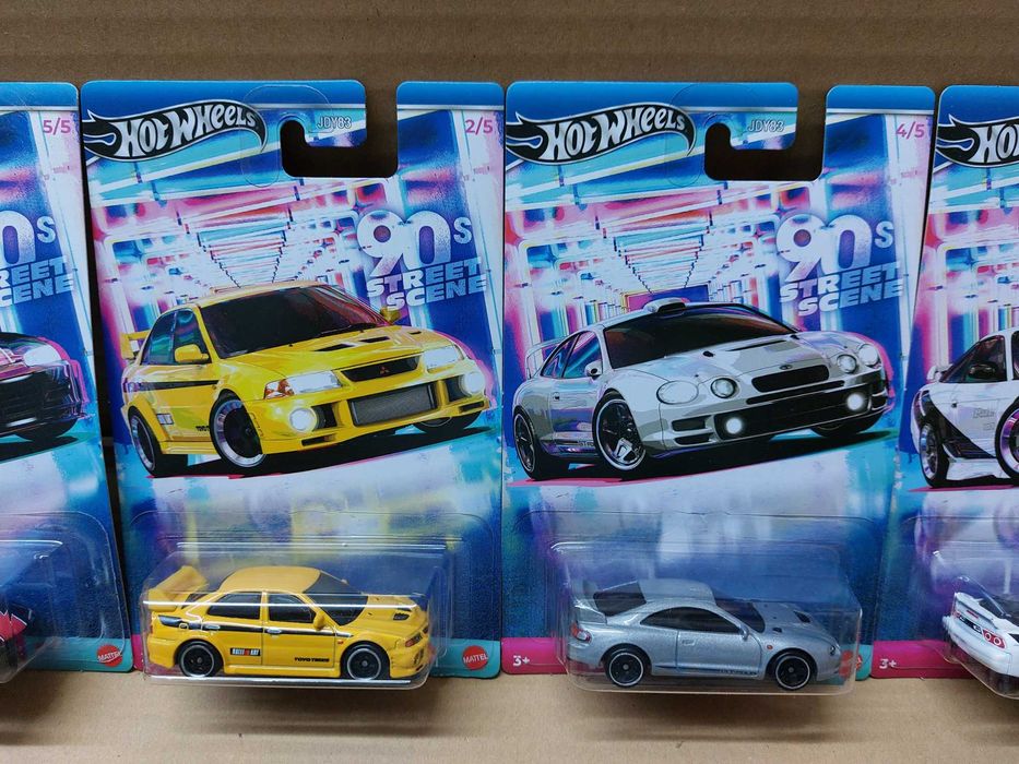 Колички Hot Wheels 90's STREET SCENE / Хот Уилс - 5 модела / 012