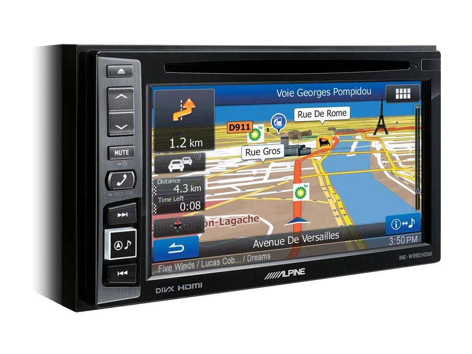Alpine ine w990 double din navigatie dvd Bluetooth