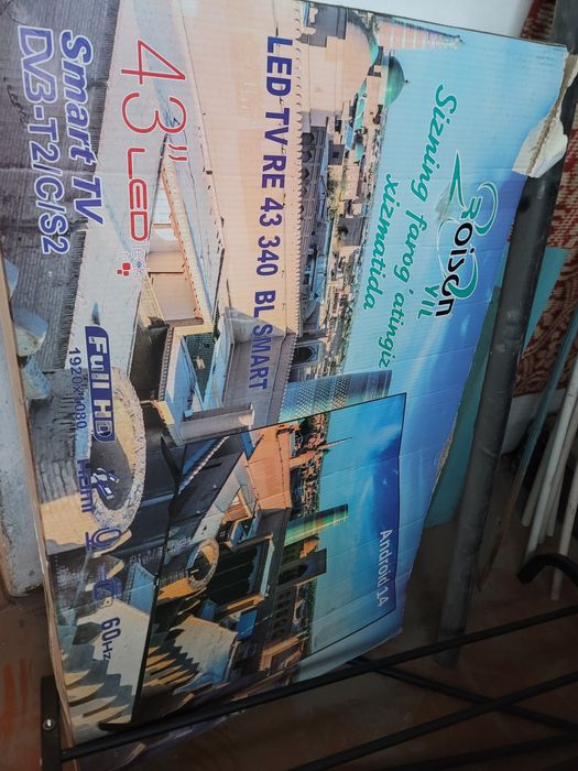 Телевизор Roison smart 43 диагонали