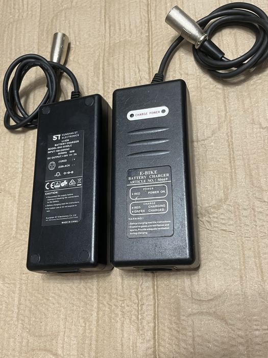 X2 Incarcator E Bike Kunshan ST 36V 2A 90W Li Ion XLR 3 Pini