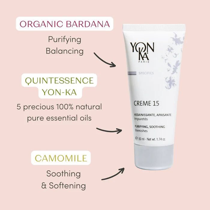Yon-Ka Cream 15 Оздравяващ и успокояващ крем за проблемна кожа