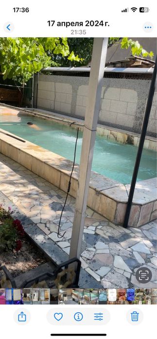 Продаётся дом 8 соток-бассейн, сауна. Ул строители