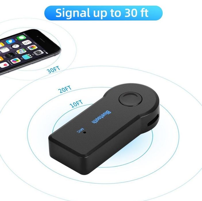 Bluetooth auto aux audio cu Jack Car Kit hands-free