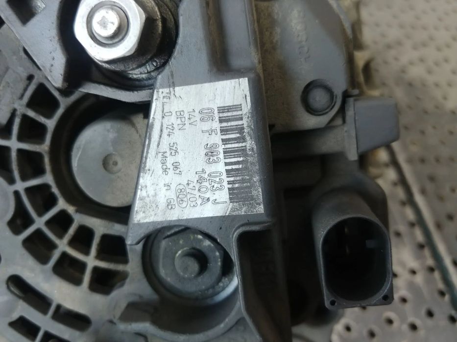 alternator 1.9 tdi audi a4 b6 b7 vw golf 6 seat ibiza 4 skoda octavia 2 06f903023j  0124525067