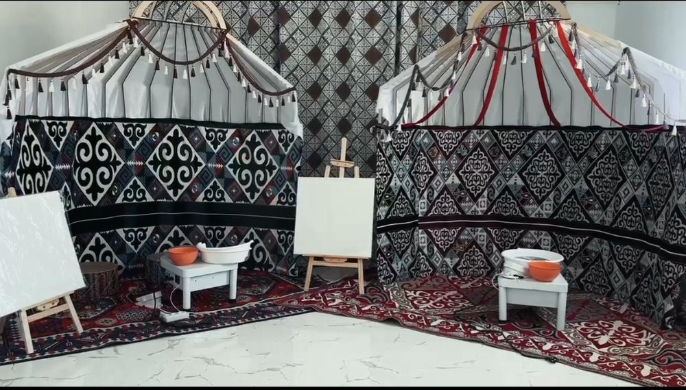 Юрта стенд, для садика.