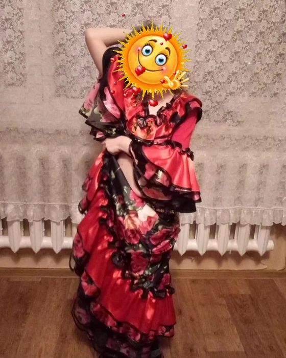 Костюм с 8-11лет. цыганочка или испанка.