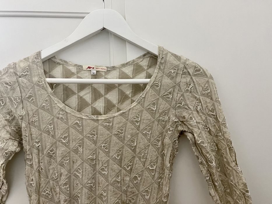 Rochie Mor’a vara plaja crem scurta XS / S