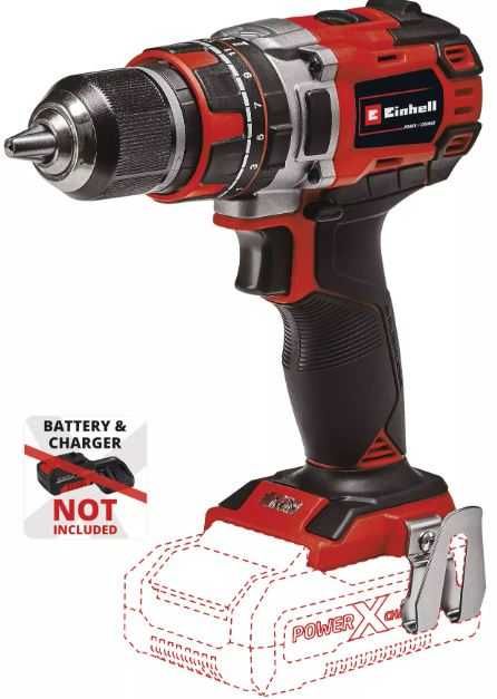 Einhell TP-CD 18/50 Li BL Solo – Mașină de găurit și înșurubat fără fir (18V, Power X-Change)