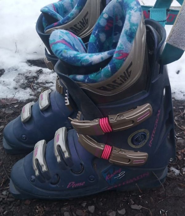 ботинки для лыж не новые