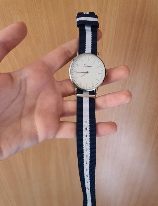 Ceas Geneva curea textilă