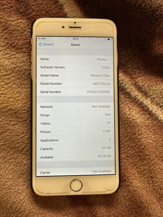 I Phone 6 plus 64 GB, IPhone 11 128 GB