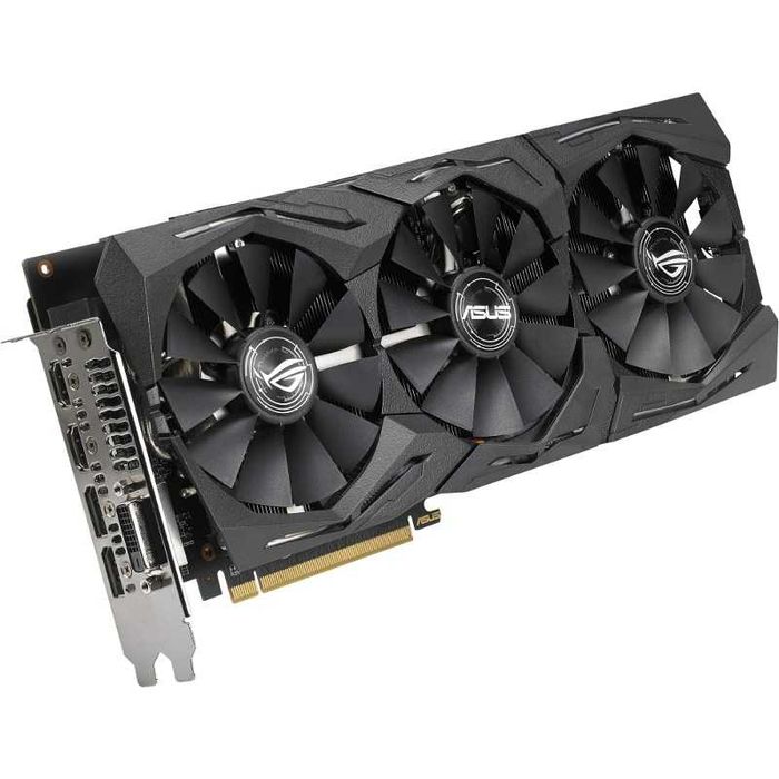 Placa video ASUS Radeon RX 580 ROG STRIX GAMING O8G 8GB GDDR5 256-bit