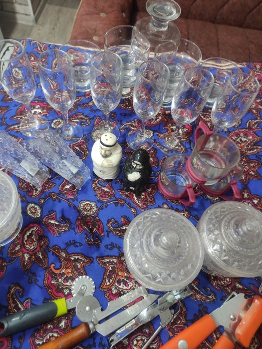 Фужеры и посуды для дома