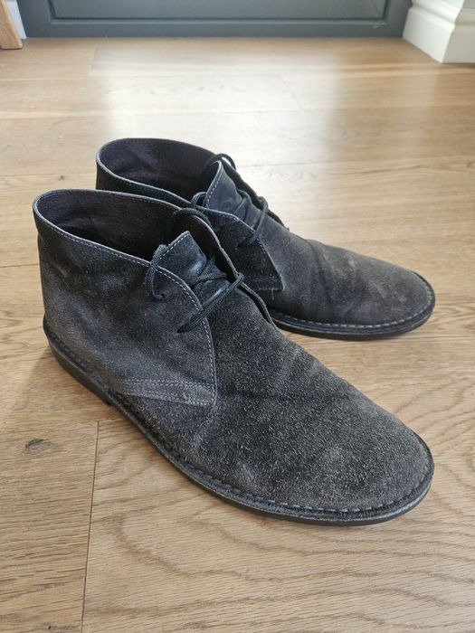Ghete piele intoarsa masura 43