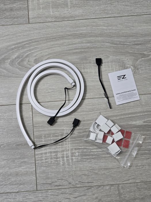 Bandă LED ARGB 5V EZDIY-FAB 1M pentru PC Sync Placă de Bază